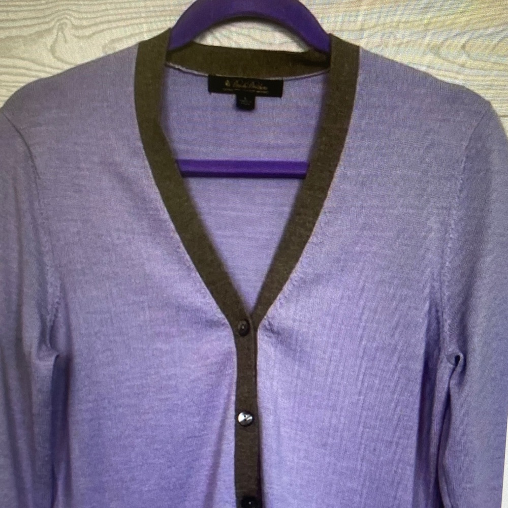Brooks Brothers 100% Merino Wool Sweater Cardigan Set Size Medium/Large
